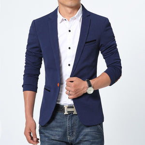 Navy Blazer Suit