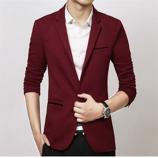 Red Blazer Suit